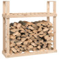 Support pour bois de chauffage 110x35x108,5 cm Bois de pin