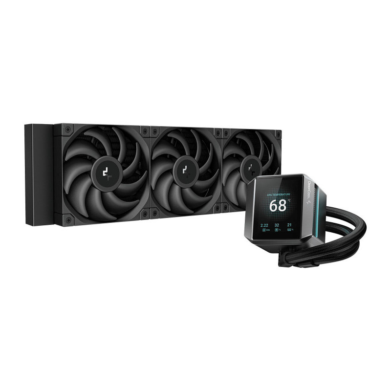 DeepCool MYSTIQUE 360 ARGB Processeur Refroidisseur de liquide tout en un 12 cm Noir 1 pièce(s)