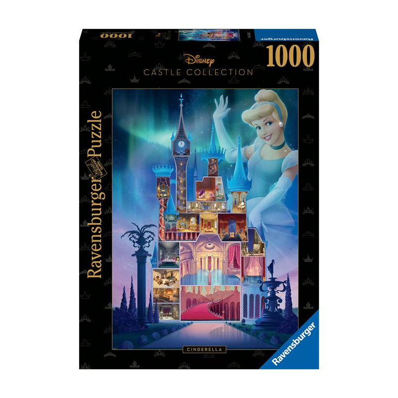 Puzzle Ravensburger Cendrillon Collection Château Disney Princesses 1000 pièces