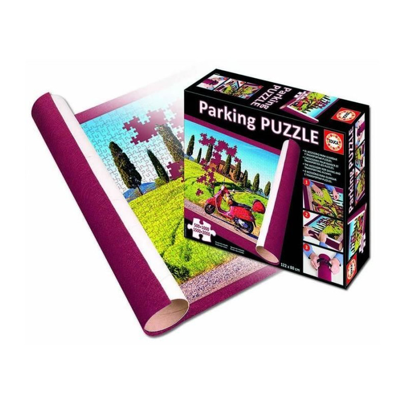 Tapis pour puzzle - EDUCA - New Educa Parking Puzzle