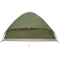 Tente de camping à dôme 2 personnes vert olive imperméable