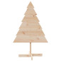 Arbre de Noël en bois pour décoration 110 cm bois massif