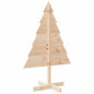 Arbre de Noël en bois pour décoration 110 cm bois massif