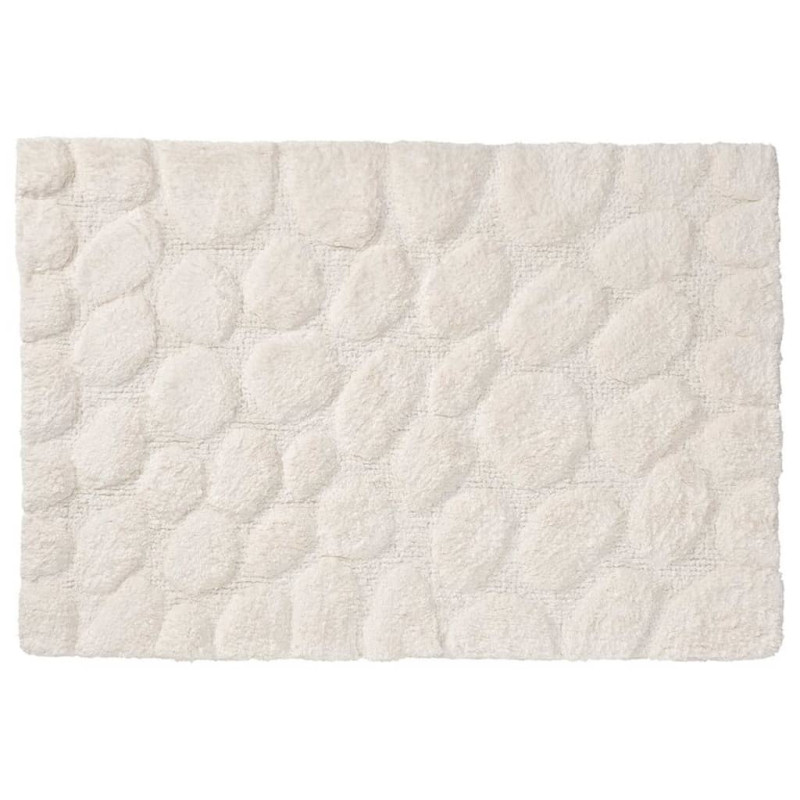 Sealskin Tapis de bain Pebbles Coton 60x90 cm Ivoire