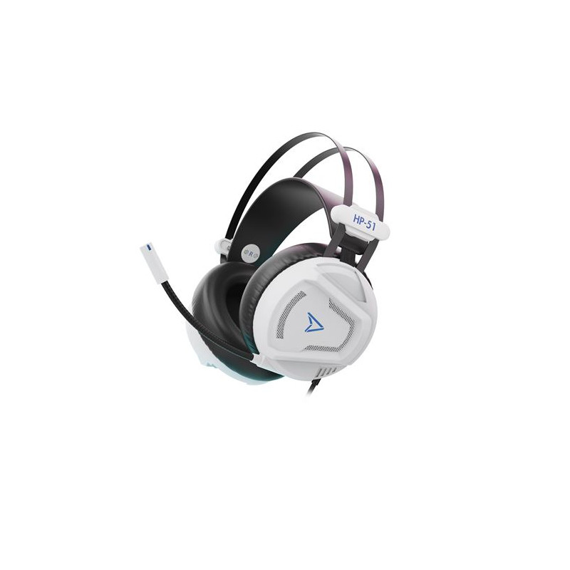 Casque filaire Steelplay HP52 2 pour console Blanc