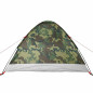 Tente de camping à dôme 4 personnes camouflage imperméable