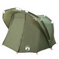 Tente de pêche 4 personnes vert olive imperméable