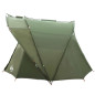 Tente de pêche 4 personnes vert olive imperméable