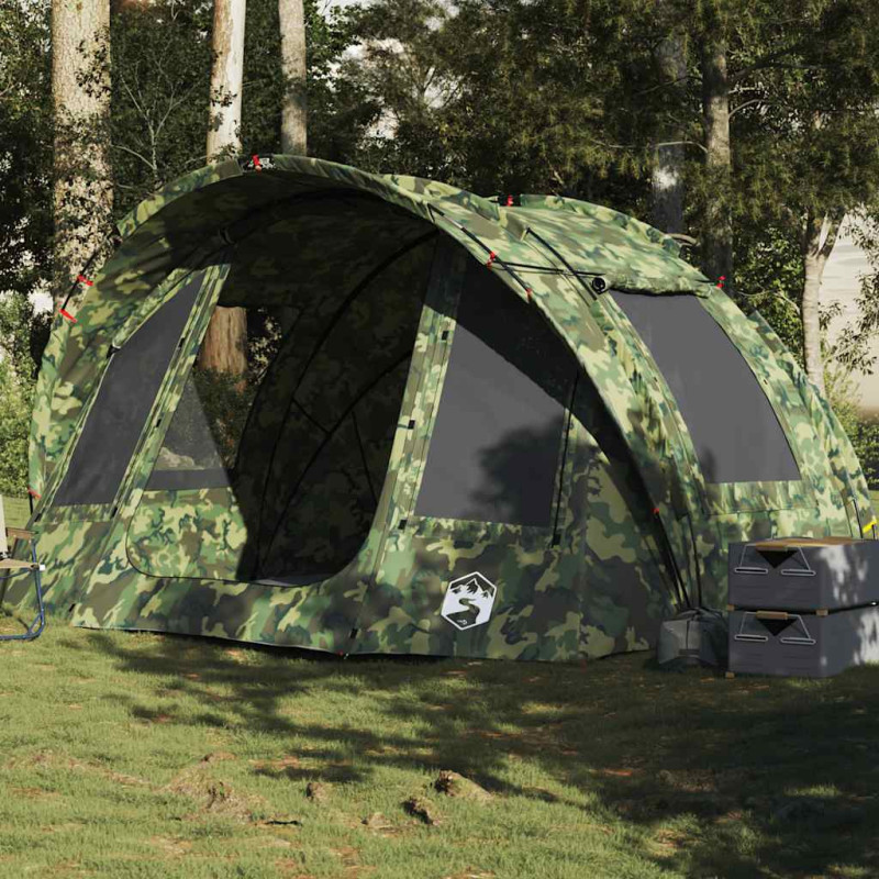 Tente de pêche 2 personnes camouflage imperméable