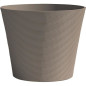 Pot de fleurs - GARDEN ID - Green Care Sense Taupe - 40 x 34 cm - Garantie de 10 ans - 100% recyclé - Résistance UV et gel