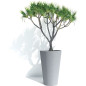 Pot de fleurs haut - GARDEN ID - Green Care Sense Haut Pierre bleue - 55 cm - Garantie 10 ans - 100% recyclé - Résistance UV e