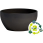 Coupe - GARDEN ID - Green Care Impact Noir-Anth - 30 x 14 cm - Garanti 10ans - 100% recyclé - UV/gel résistant