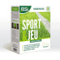 BSI - Semences de Gazon - Sport & Jeu - Avec Enrobage Protecteur - Haute qualité - jusqu'a 125 m² - 2,5Kg