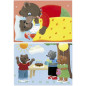 Puzzle - EDUCA - Petit Ours Brun : Ensemble de 2 puzzles de 20 pieces pour enfants des 4 ans