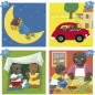 Puzzle - EDUCA - Petit Ours Brun : 4 puzzles progressifs pour enfants de 12 a 25 pieces des 3 ans