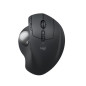 Souris sans fil avancé ergonomique Logitech Trackball MX Ergo S Bluetooth Noir