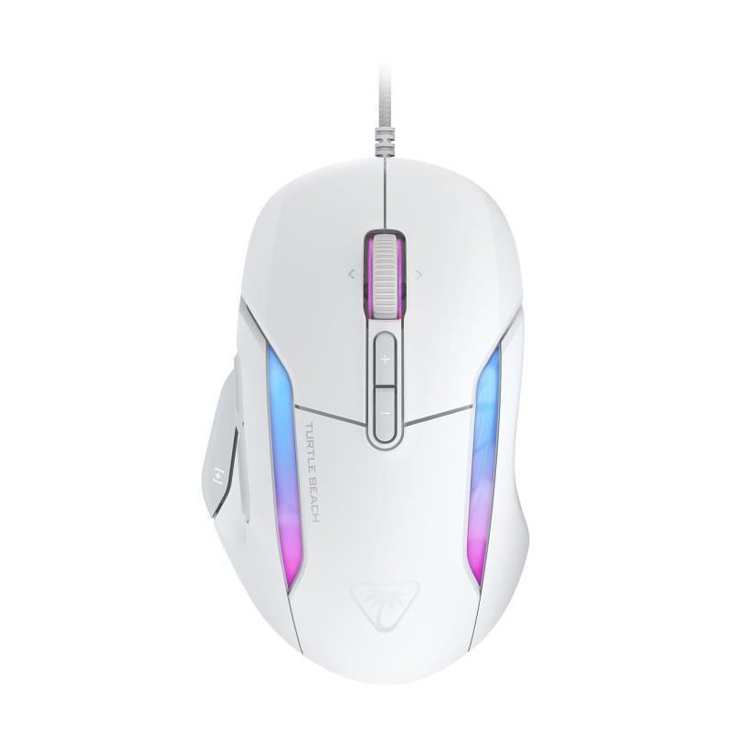 Souris gaming sans fil - Turtle Beach Kone™ II - Ultra légere - Blanc, 26 000 DPI, 23 fonctions personnalisables