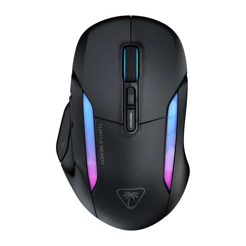 Souris gaming sans fil - Turtle Beach Kone™ II Air - Ergonomique - Noir, Bluetooth, 26 000 DPI, molette 4D