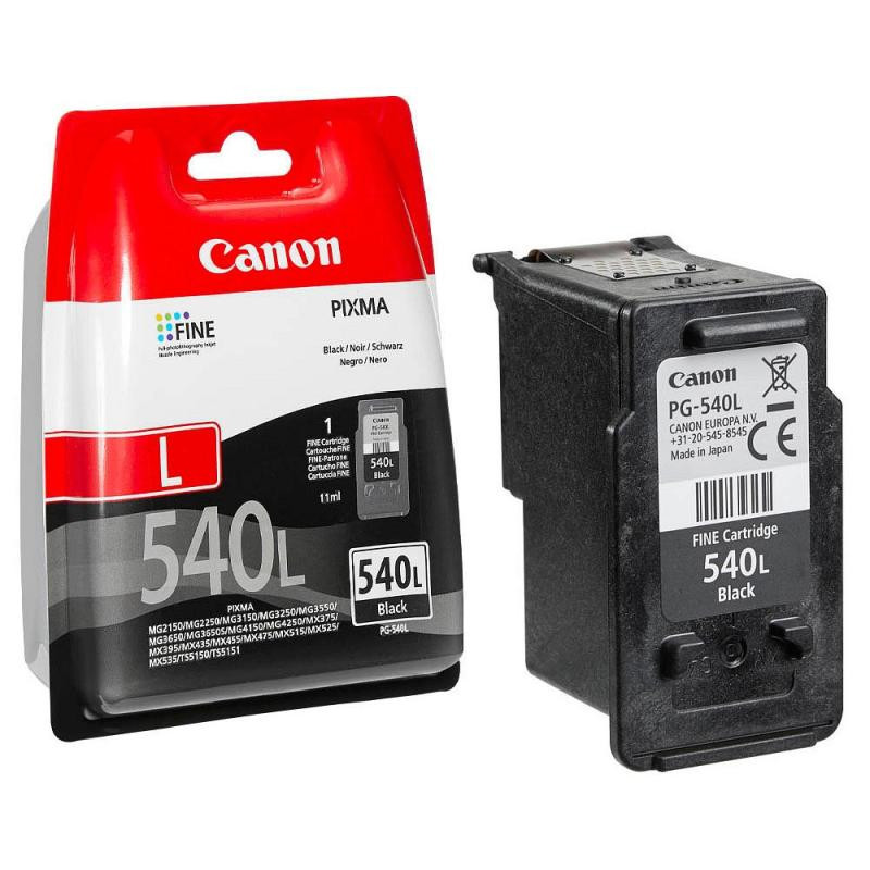 Canon PG-540L PG540L L-Größe LGröße Schwarz original (5224B001)