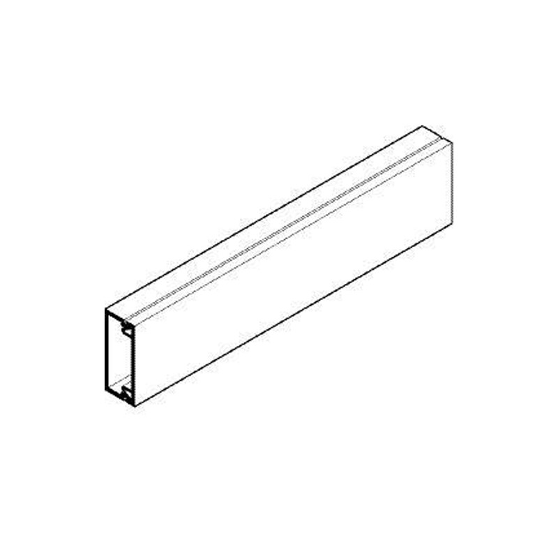 Moulure AX 2m blanc 22x10mm sans cloison OBO BETTERMANN 6131603