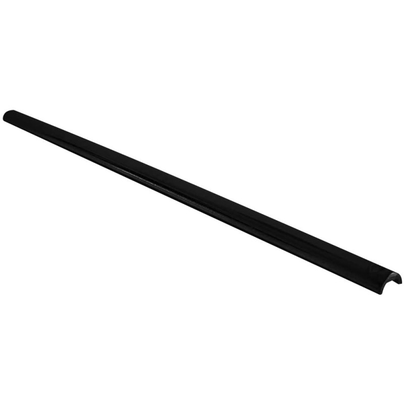 Tringle de crémone demi ronde 16X5X1300 Noir JARDINIER MASSARD J062173