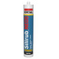 Mastic silicone SILIRUB NEO5 gris aluminium cartouche 300ml SOUDAL 120638