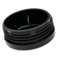 Embout intérieur rond plastique noir 45mm FORTAPS 20 45