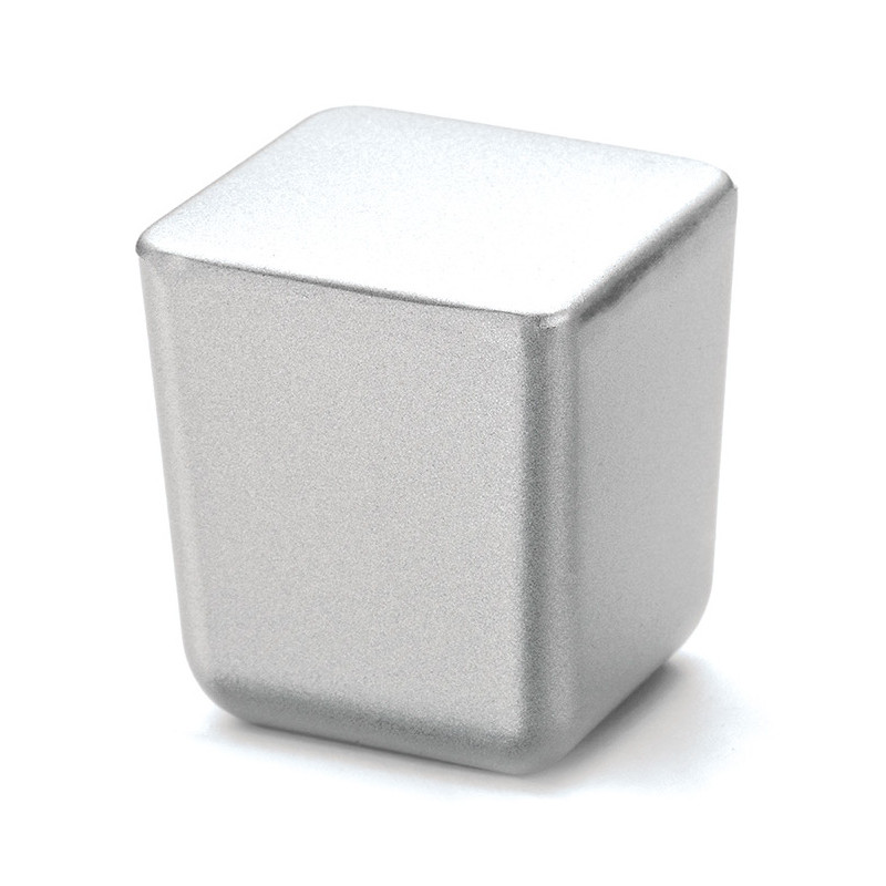 Bouton mini 15x15mm hauteur 24mm chromé brillant ESTAMP 8152400