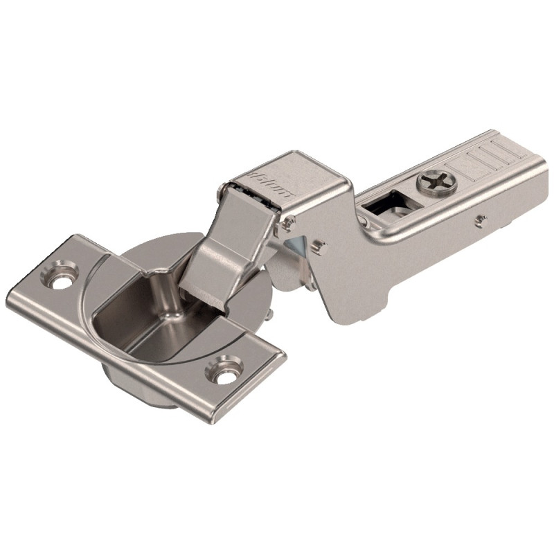 Charnière invisible CLIP TOP standard 110° GD coudé sans ressort à visser BLUM CHA70T375