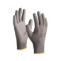 Gants tricotés polyester enduction polyuréthane gris T10 5071PU2XL