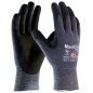 Gants de travail tricoté vanisé nylon MaxiCut® Ultra™ bleu noir T10 ATG AT443745 ZZ10ACA