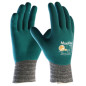 Gants tricoté MAXIFLEX® COMFORT™ enduit micromousses de nitrile gris sarcelle T7 ATG AT034926 ZZ07ACA