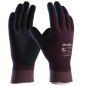 Gants de protection tricotés MAXIDRY® OIL™ rouge pourpre noir T8 ATG AT056427 ZZ08AIN