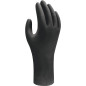 Boîte de 100 gants jetables nitriles EBT noir TXL 10 SHOWA 6112PFXL