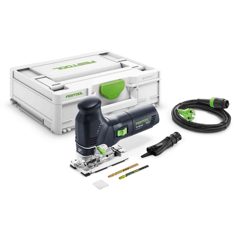 Scie sauteuse 720W TRION PS 300 EQ Plus + coffret Systainer Sys3 M 137 FESTOOL 576041