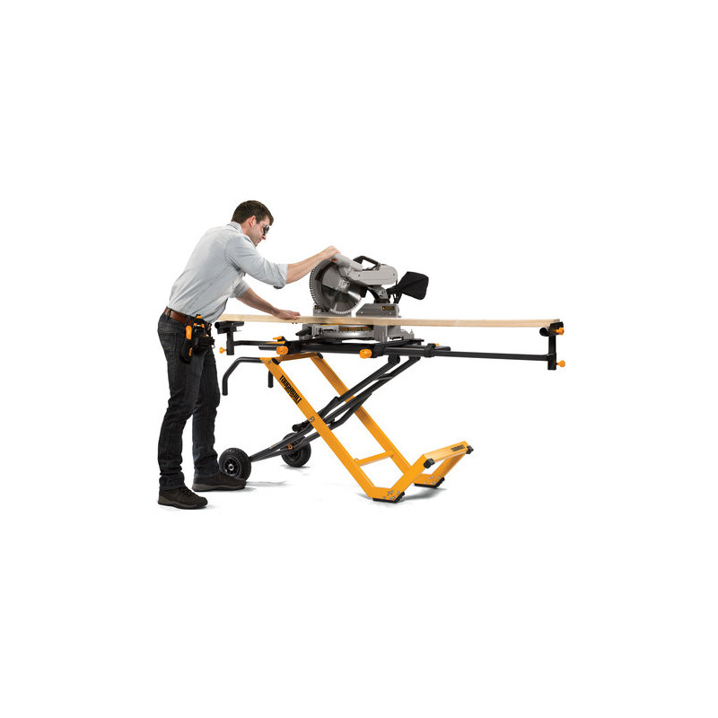 Support mobile de scie à onglet par gravité QUICKSET™ TOUGHBUILT INDUSTRIES TB S600