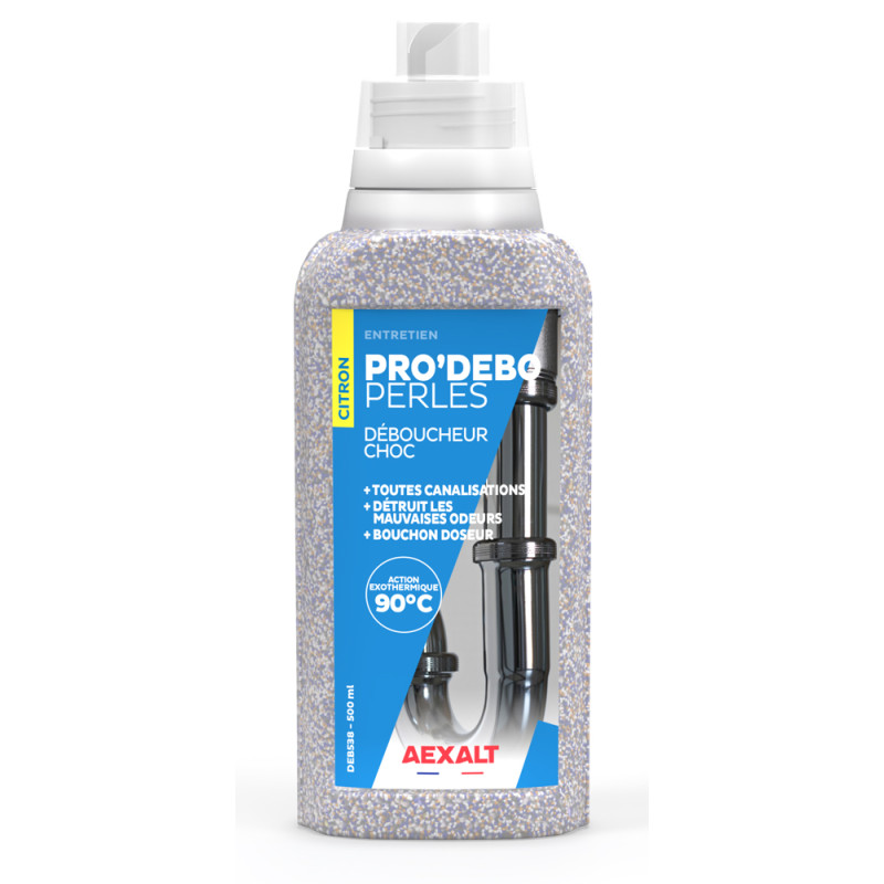 Déboucheur Pro debo Perles flacon de 500ml AEXALT DEB538