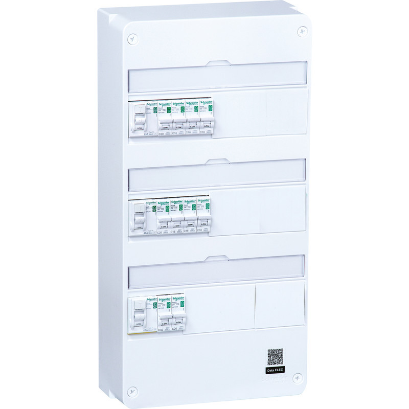 Tableau pré équipé RESI9 TAMC XP 3 rangées peignable T3 T5 SCHNEIDER ELECTRIC R9H313SP13N