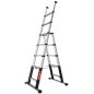 Echelle télescopique COMBI LINE 2,3 m tubulaire TELESTEPS TEL 72423