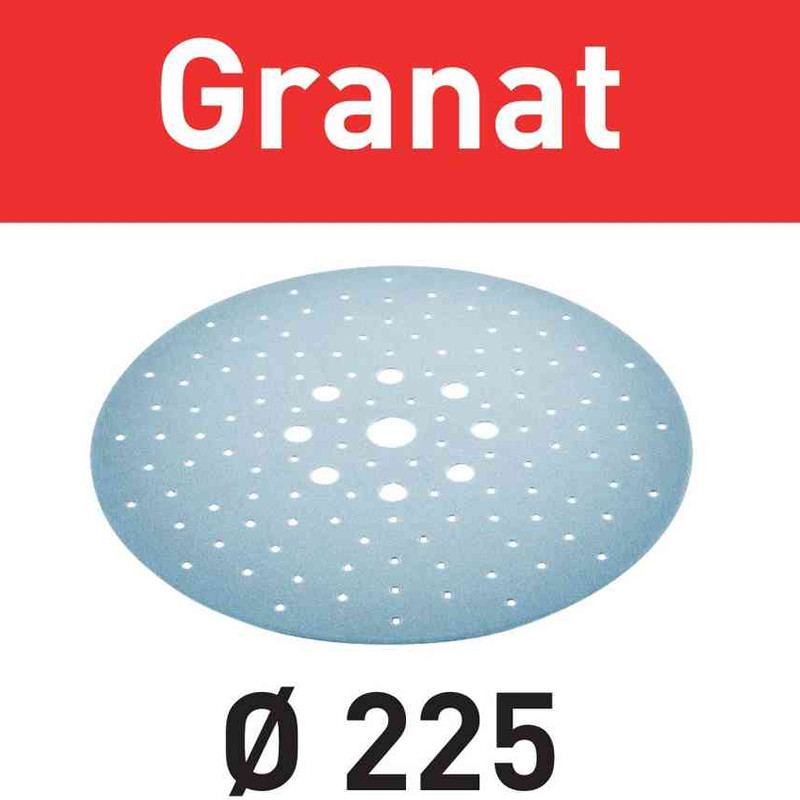 Abrasifs GRANAT STF D225 128 P120 GR 5 FESTOOL 205666