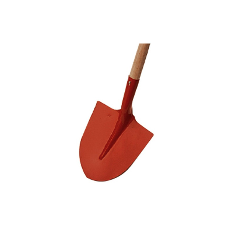 Pelle de jardin ESSENTIEL ronde à col de cygne 27cm manche bois pomme brut poncé 1000mm MERMIER 985112