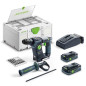 Perforateur SDS Plus 18V BHC 18 HPC 4,0 I Plus + 2 batteries 4Ah + chargeur en coffret SYSTAINER SYS3 FESTOOL 577602