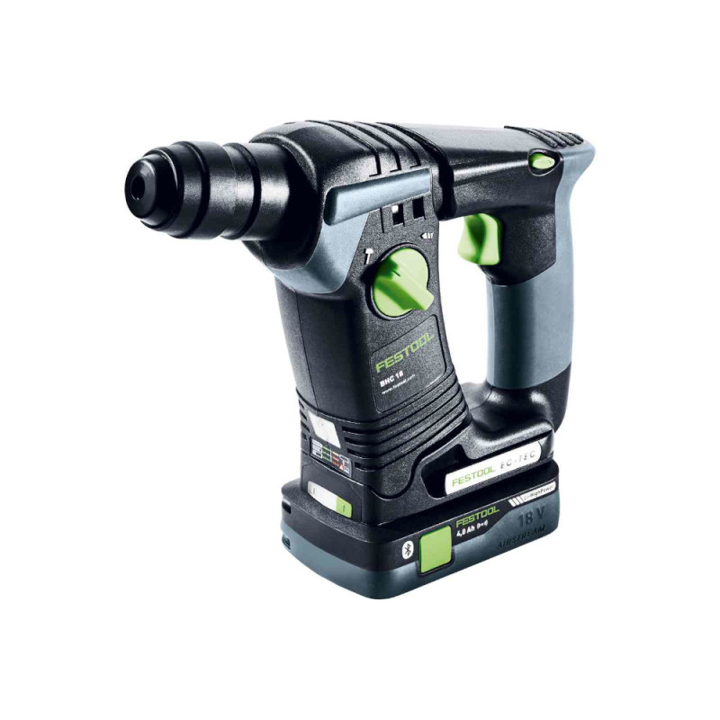 Perforateur SDS Plus 18V BHC 18 HPC 4,0 I Plus + 2 batteries 4Ah + chargeur en coffret SYSTAINER SYS3 FESTOOL 577602