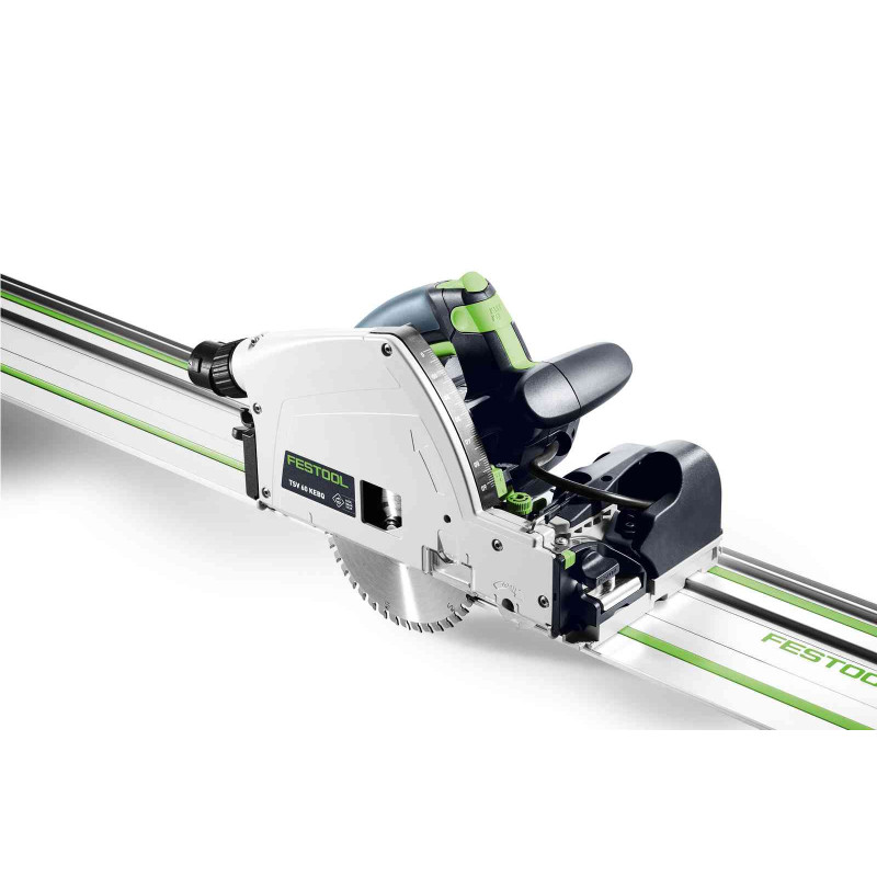 Scie plongeante avec inciseur 1500 190W TSV 60 KEBQ Plus + coffret Systainer SYS3 FESTOOL 576730