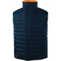 Gilet sans manche réversible HV orange bleu marine T3XL DELTA PLUS FIDJ3HVOR3X