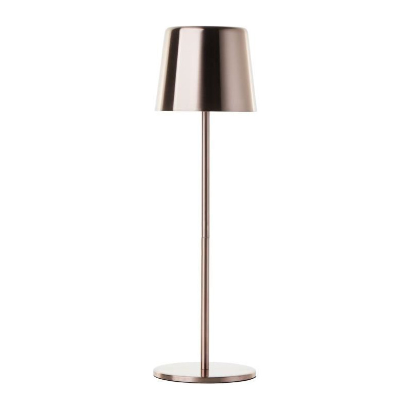 Lampe a poser d'extérieur - BRILLIANT - XAANA - Rechargeable - Doré - LED - 2W - 160lm - CCT - DIM - USB - IP44