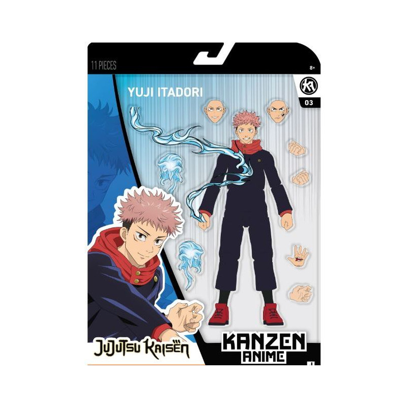 Figurine Total Anime Kanzen Anime Jujutsu Kaisen Yuji Itadori 16,5 cm