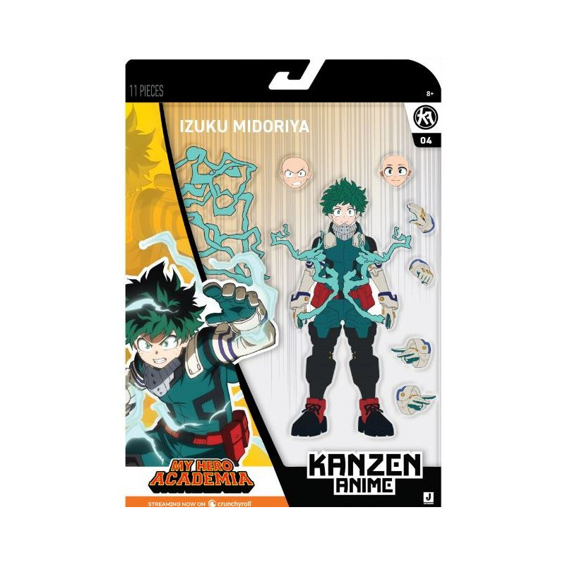 Figurine Total Anime Kanzen Anime My Hero Academia Izuku Midoriya 16,5 cm