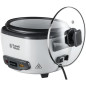 Cuiseur a riz - RUSSELL HOBBS - 27040-56 - 500 W - 3,3 L - 200 programmes - 14 portions - Blanc