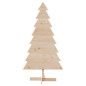 Arbre de Noël en bois pour décoration 150 cm bois massif de pin